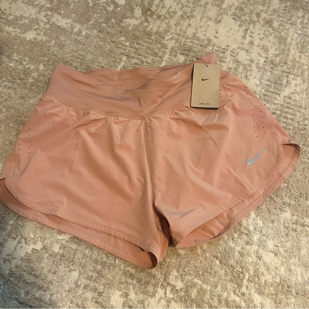 Women's Nike running shorts.